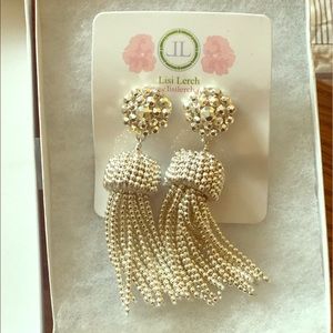 Lisi Lerch Tassle Earrings Silver